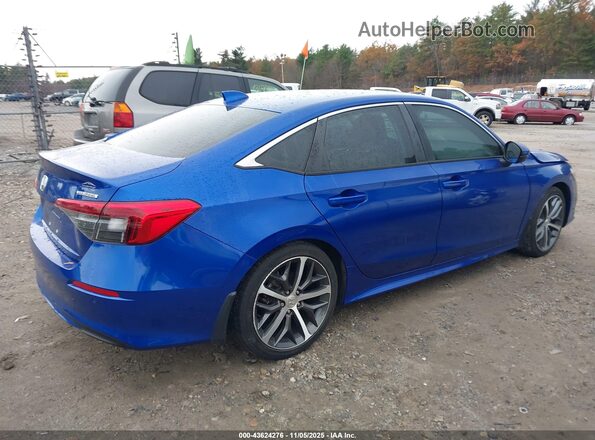 2HGFE1F90NH316901 2022 HONDA CIVIC Blue Հետևի աջ
