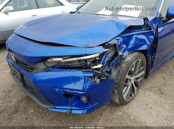 2HGFE1F90NH316901 2022 HONDA CIVIC Blue Դիմացի տեսք
