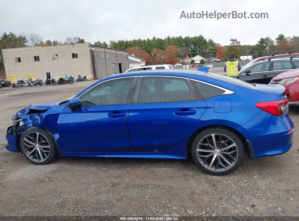 2HGFE1F90NH316901 2022 HONDA CIVIC Blue Սալոնի 360 աստիճան տեսք