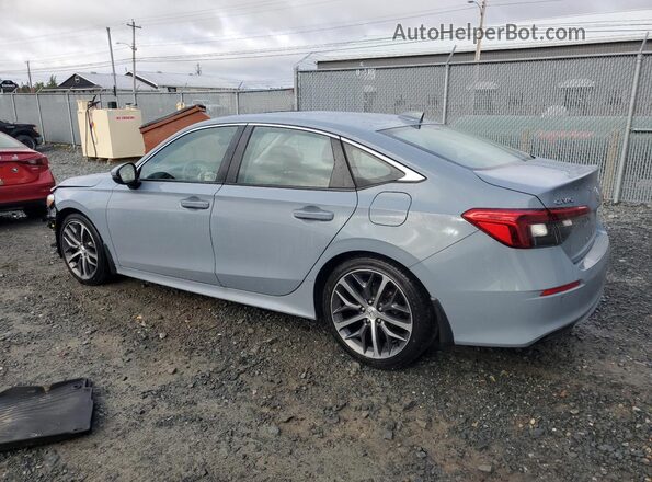 2HGFE1F93NH000540 2022 HONDA CIVIC Gray Rear left