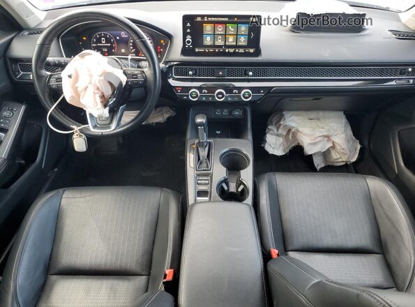 2HGFE1F93NH000540 2022 HONDA CIVIC Gray Dashboard view
