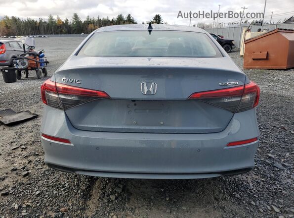 2HGFE1F93NH000540 2022 HONDA CIVIC Gray Rear view