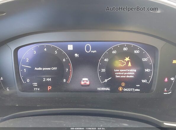 2HGFE1F93NH301907 2022 HONDA CIVIC White უკანა სავარძლების ხედი