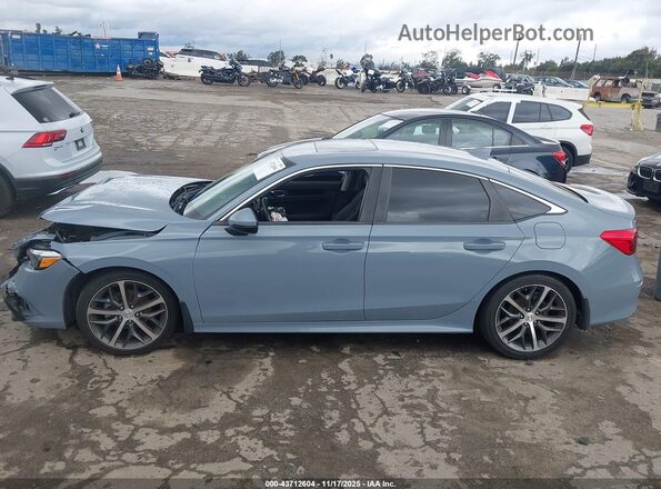 2HGFE1F94NH305903 2022 HONDA CIVIC Gray Widok wnętrza 360 stopni
