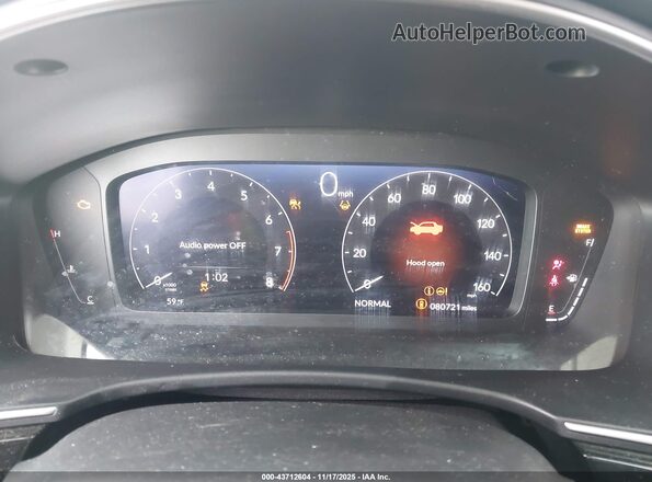 2HGFE1F94NH305903 2022 HONDA CIVIC Gray Widok tylnych siedzeń