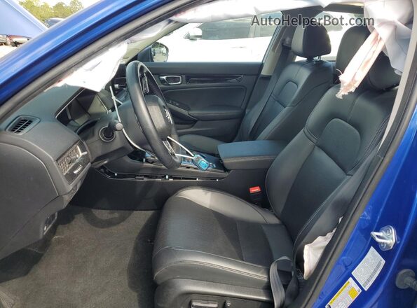 2HGFE1F95NH314285 2022 HONDA CIVIC Blue Vista interior delantera