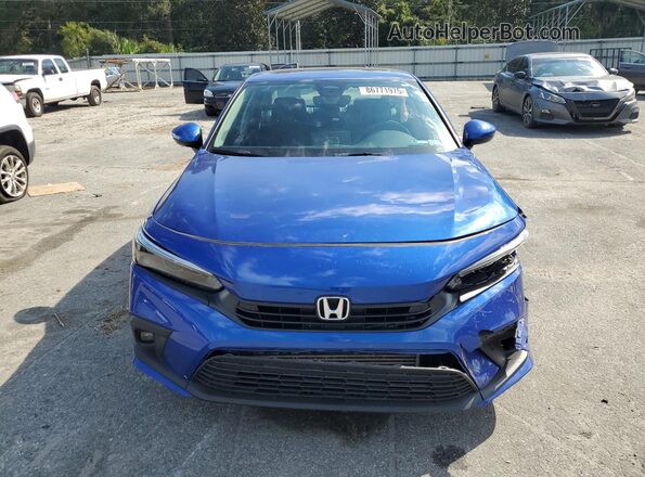 2HGFE1F95NH314285 2022 HONDA CIVIC Blue Vista frontal