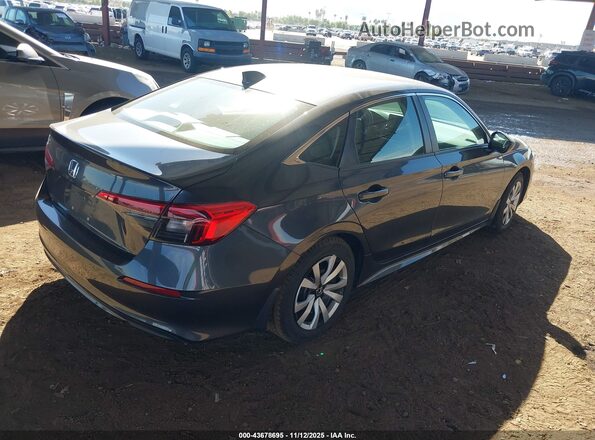 2HGFE2F21NH549078 2022 HONDA CIVIC Gray Tył prawy