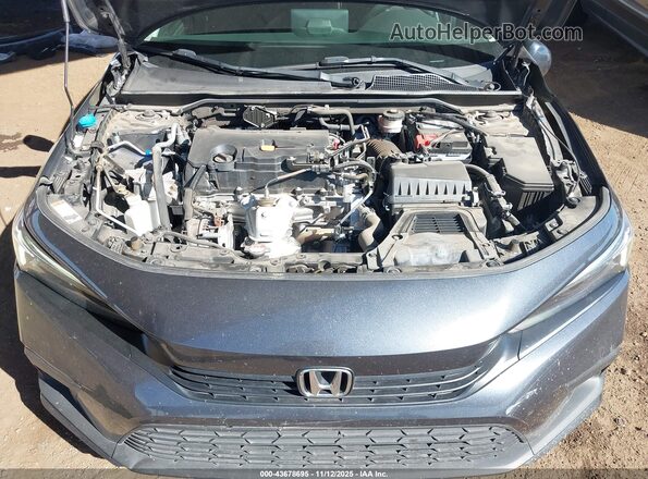2HGFE2F21NH549078 2022 HONDA CIVIC Gray Widok z tyłu