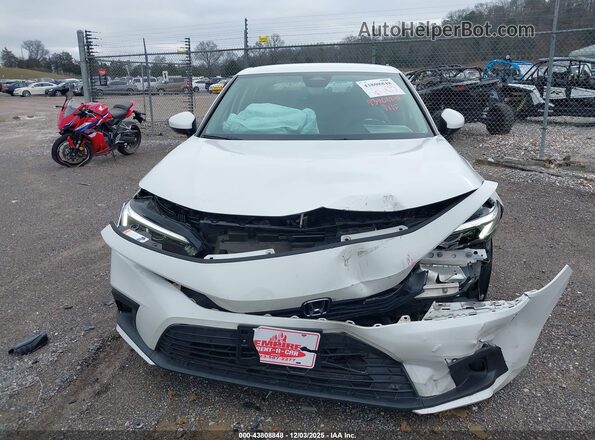 2HGFE2F23NH520519 2022 HONDA CIVIC White წინა ხედი
