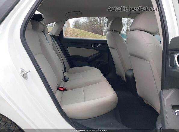 2HGFE2F23NH520519 2022 HONDA CIVIC White VIN კოდის სტიკერის ხედი