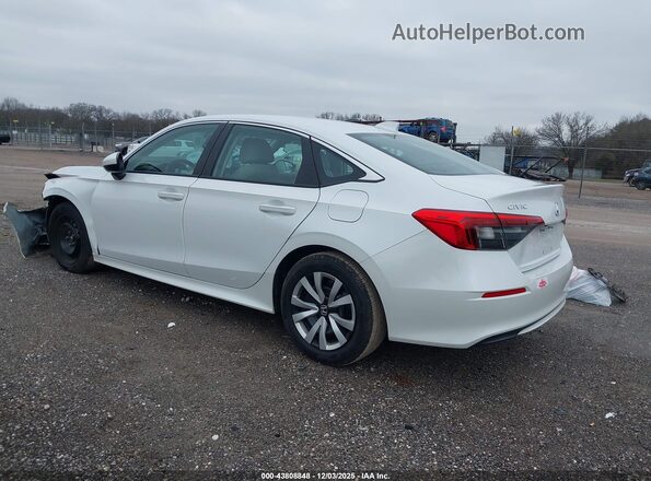 2HGFE2F23NH520519 2022 HONDA CIVIC White უკანა მარცხენა