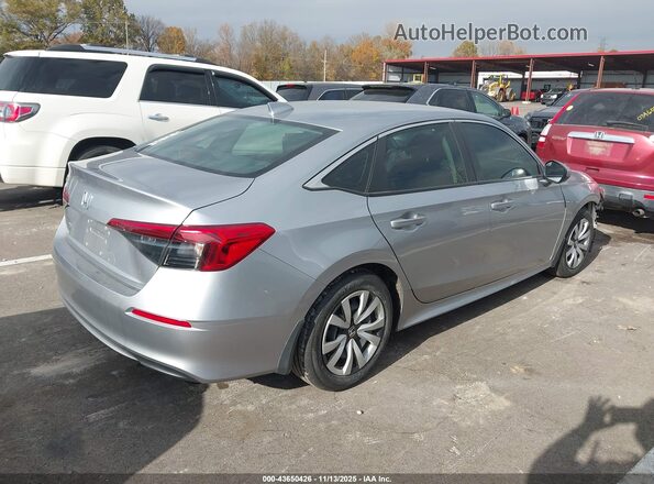 2HGFE2F24NH518228 2022 HONDA CIVIC Silver Rear right