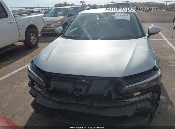 2HGFE2F24NH518228 2022 HONDA CIVIC Silver Instrument cluster view