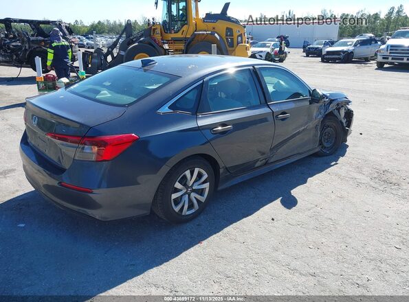 2HGFE2F25NH524989 2022 HONDA CIVIC Blue Հետևի աջ