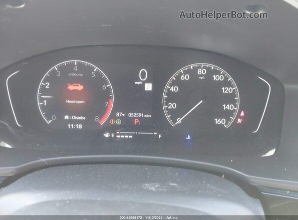 2HGFE2F25NH524989 2022 HONDA CIVIC Blue Հետևի նստատեղերի տեսք
