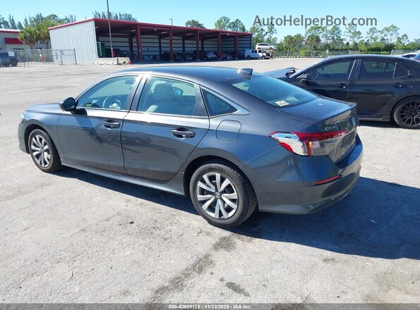 2HGFE2F25NH524989 2022 HONDA CIVIC Blue Հետևի ձախ