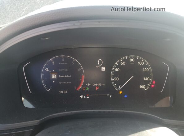 2HGFE2F27SH600627 2025 HONDA CIVIC Black Սարքավորումների վահանակի տեսք