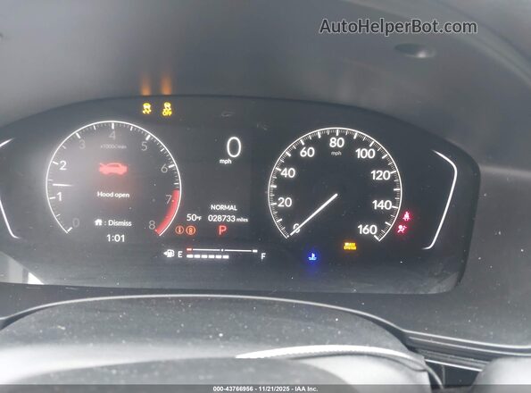 2HGFE2F51PH545464 2023 HONDA CIVIC Black Vista de los asientos traseros