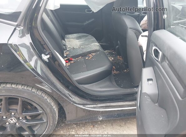 2HGFE2F51PH545464 2023 HONDA CIVIC Black Vista de la etiqueta del VIN
