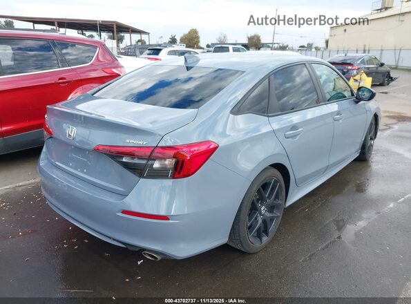 2HGFE2F52NH593021 2022 HONDA CIVIC Серый Задняя правая четверть