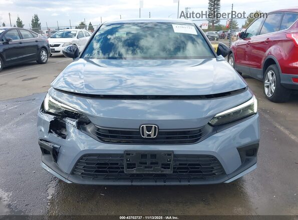 2HGFE2F52NH593021 2022 HONDA CIVIC Серый Вид щитка приборов