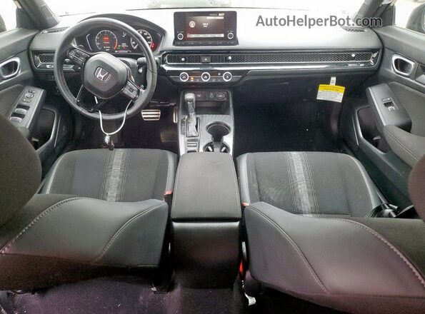 2HGFE2F52PH567358 2023 HONDA CIVIC Gray Вид панелі приладів
