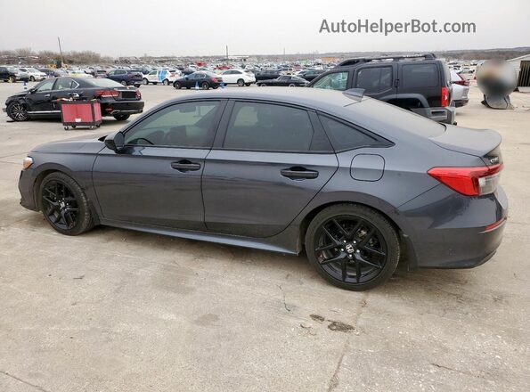2HGFE2F52PH567358 2023 HONDA CIVIC Gray Задня ліва чверть
