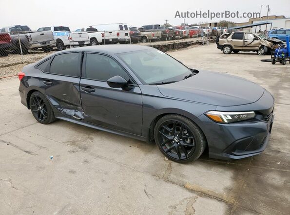 2HGFE2F52PH567358 2023 HONDA CIVIC Gray Передня права чверть