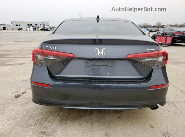 2HGFE2F52PH567358 2023 HONDA CIVIC Gray Вид ззаду