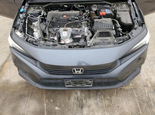 2HGFE2F52PH567358 2023 HONDA CIVIC Gray Вид задньої частини салону