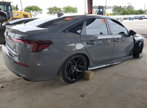 2HGFE2F52TH507896 2026 HONDA CIVIC Gray უკანა მარჯვენა
