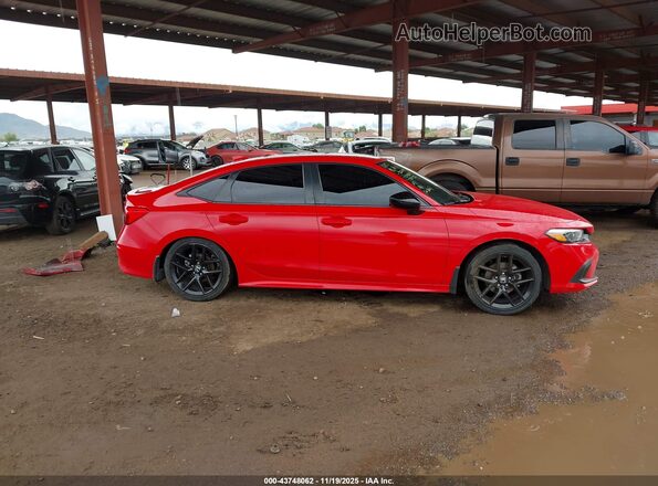 2HGFE2F53NH587390 2022 HONDA CIVIC Red Панорамний вид салону 360°