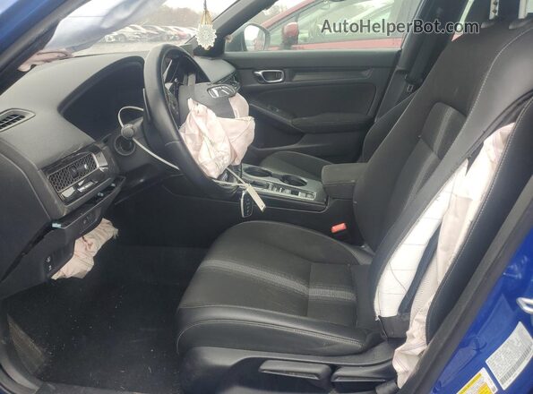 2HGFE2F54NH522113 2022 HONDA CIVIC Blue Front interior view