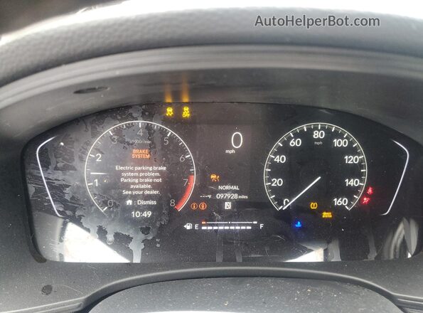 2HGFE2F54NH522113 2022 HONDA CIVIC Blue Instrument cluster view
