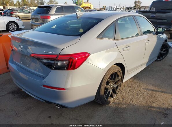 2HGFE2F54NH581971 2022 HONDA CIVIC Синий Задняя правая четверть