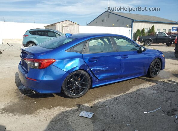 2HGFE2F54PH564686 2023 HONDA CIVIC Blue უკანა მარჯვენა