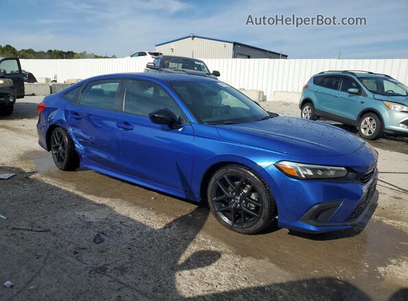 2HGFE2F54PH564686 2023 HONDA CIVIC Blue წინა მარჯვენა