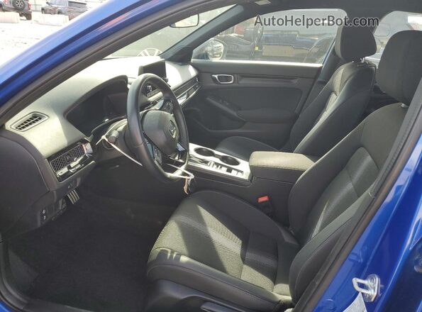 2HGFE2F54PH564686 2023 HONDA CIVIC Blue წინა სალონის ხედი