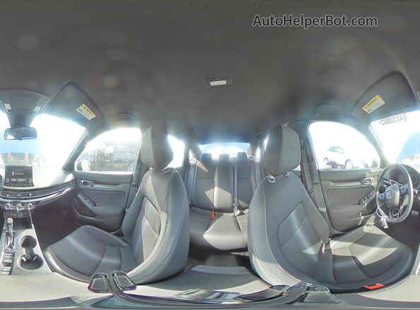 2HGFE2F54PH564686 2023 HONDA CIVIC Blue VIN კოდის სტიკერის ხედი
