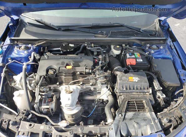 2HGFE2F54PH564686 2023 HONDA CIVIC Blue უკანა სალონის ხედი