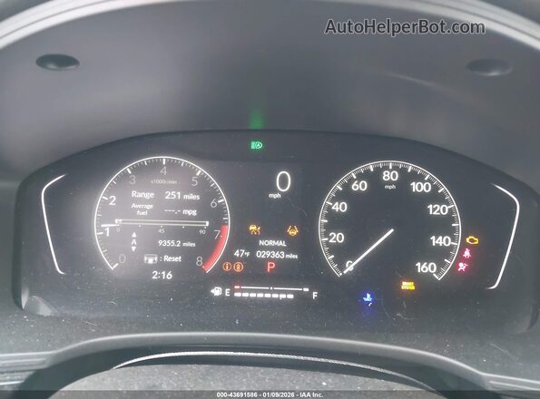 2HGFE2F54RH514566 2024 HONDA CIVIC Серебряный Вид задних сидений