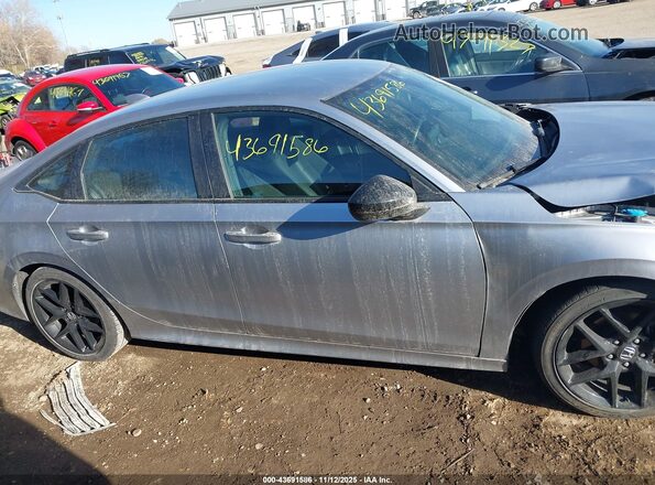 2HGFE2F54RH514566 2024 HONDA CIVIC Серебряный Вид задней части салона