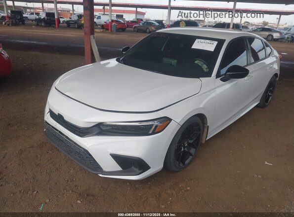 2HGFE2F55PH528232 2023 HONDA CIVIC White Front left