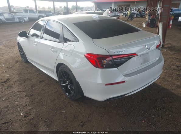 2HGFE2F55PH528232 2023 HONDA CIVIC White Rear left