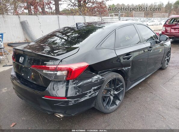2HGFE2F56NH568641 2022 HONDA CIVIC Black Задня права чверть