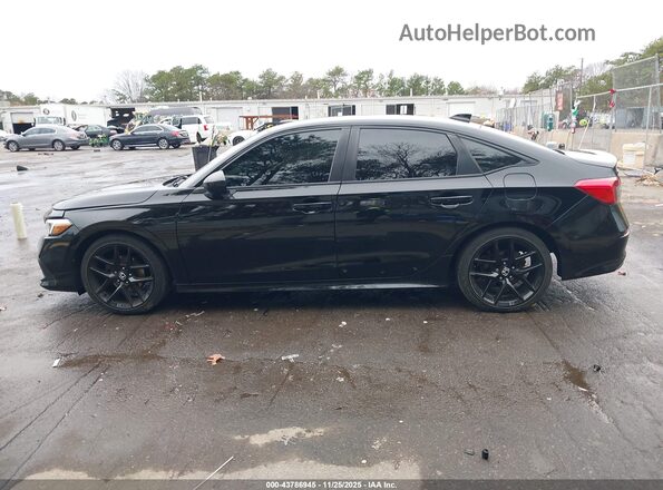 2HGFE2F56NH568641 2022 HONDA CIVIC Black Панорамний вид салону 360°