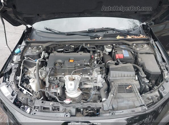 2HGFE2F56NH568641 2022 HONDA CIVIC Black Вид ззаду