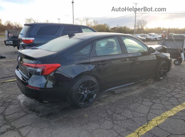 2HGFE2F56PH548098 2023 HONDA CIVIC Black Trasero derecho