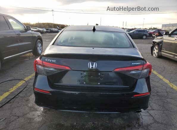 2HGFE2F56PH548098 2023 HONDA CIVIC Black Vista trasera